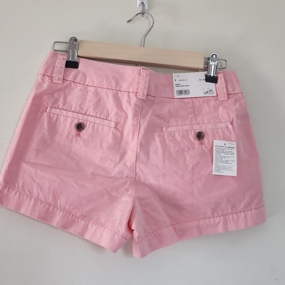 NWT Uniqlo pink Chino micro shorts size 0 - Picture 2 of 6